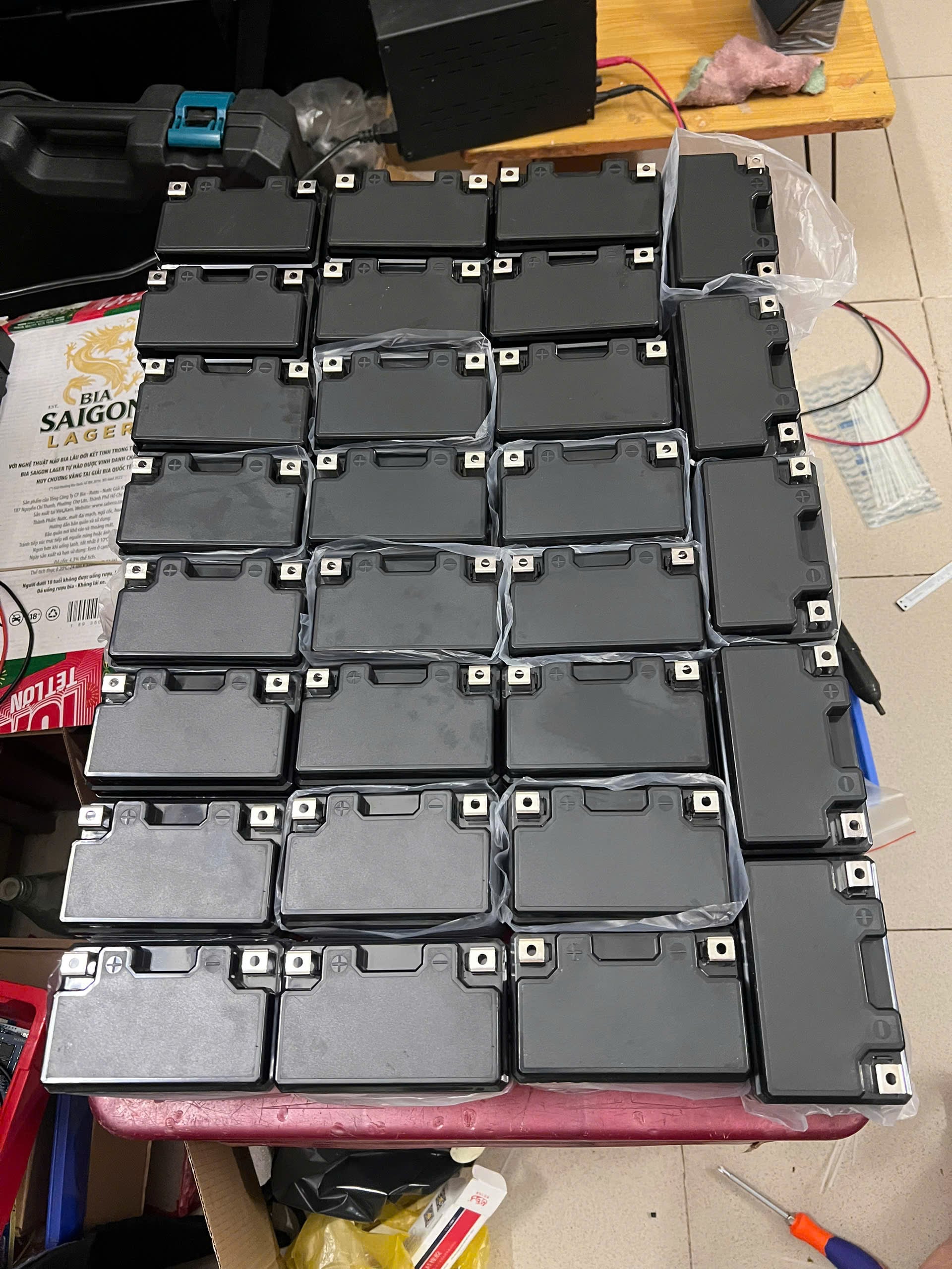 Pack pin Lithium